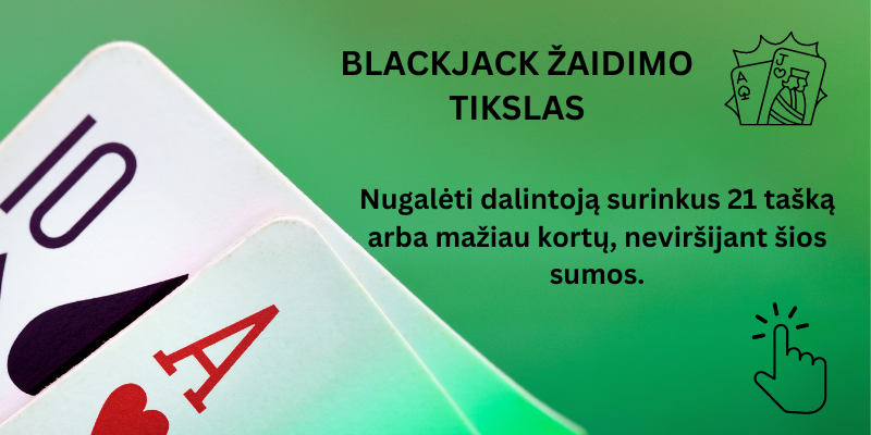 Blackjack-zaidimo-tikslas